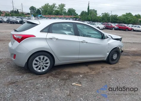 2016 Hyundai Elantra Gt из США, поврежденный, VIN KMHD35LH2GU310303